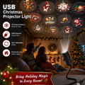 🎄 Christmas Projector Light, Instant Holiday Magic for Home & Yard Decor