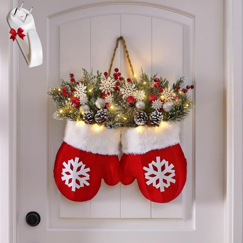 🎄 Christmas Mitten Wreath