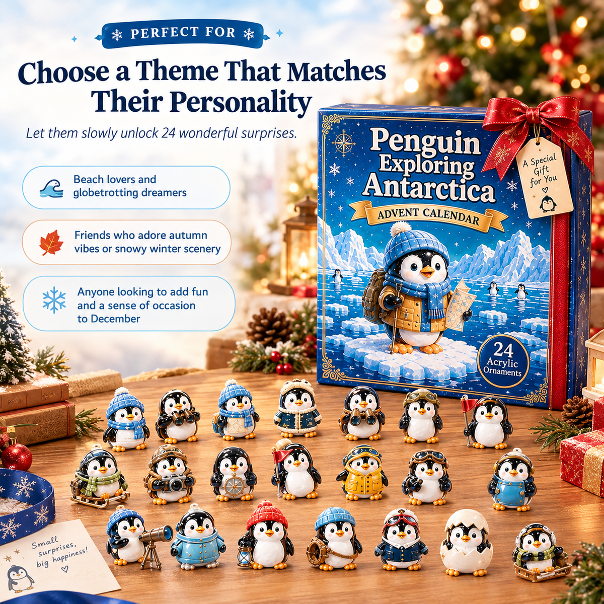 ✨Special Offer Cute Penguin 24-Day Advent Calendar