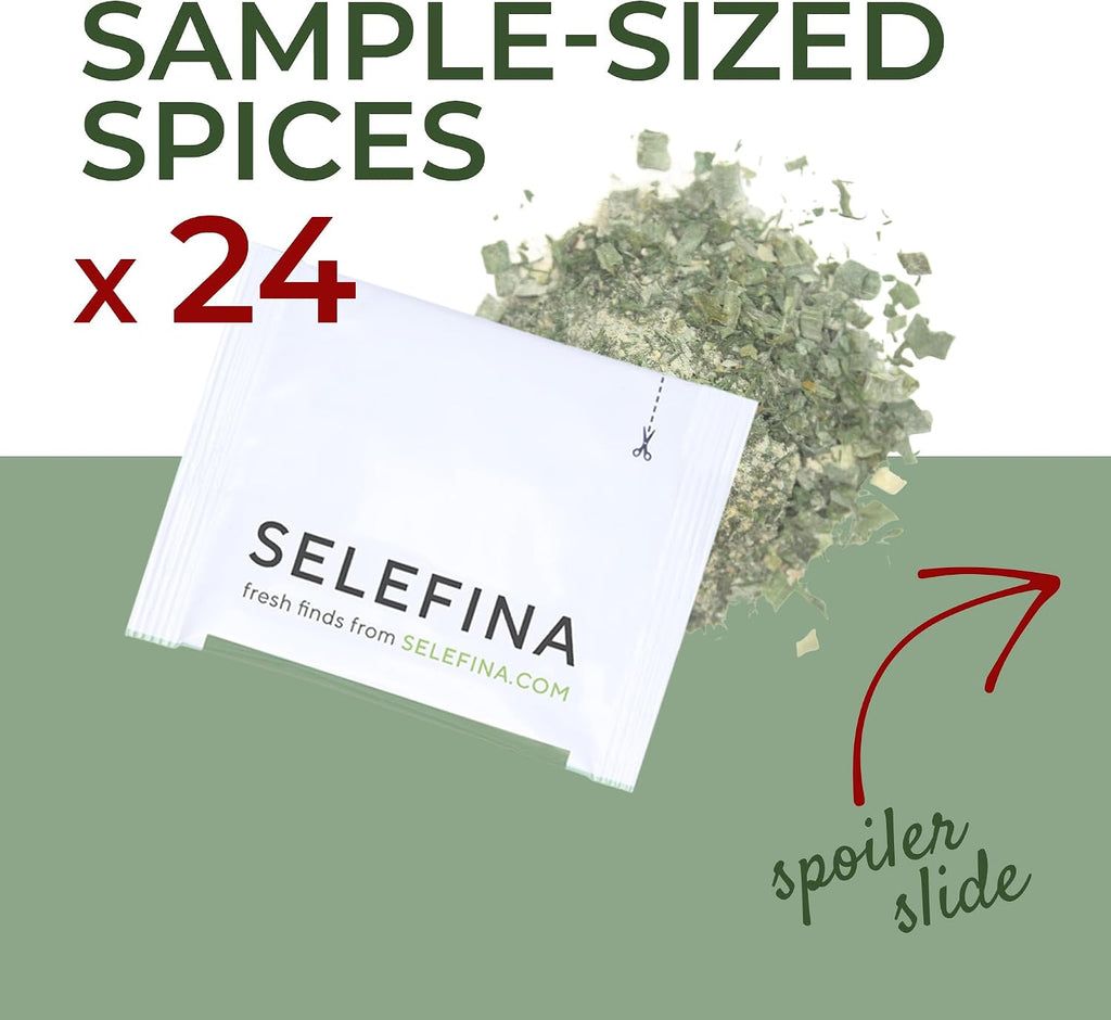 Spice Advent Calendar - Christmas Countdown with 24 Sample-Size Spices