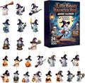 Halloween Advent Calendar 2026 Halloween Countdown Calendar | Gift Box for Horror Lovers 24 Nights Spooky Surprise with 24 Mini Acrylic Fright Figurines Scary Blind Box