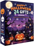 24pc 3D Resin Ghost Halloween Countdown Blind Box Calendar | 24 Days Surprise Countdown, Durable Resin Figurines, Gift For All Ages