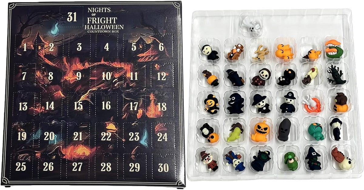2026 Halloween Mystery Box Advent Calendar 31 Door Countdown