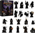 2026 Halloween Advent Calendar, 24-Day Grim Reaper Mystery Figure Countdown Calendar