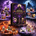 Halloween Advent Calendar 2026, 24-Day Countdown with 24 Acrylic Standees | Halloween Advent Calendar Halloween Countdown 24 Daily Surprises Halloween Collectibles Spooky Home Decor