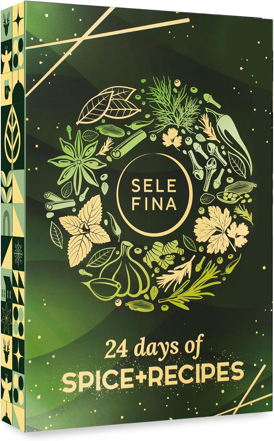 Spice Advent Calendar - Christmas Countdown with 24 Sample-Size Spices