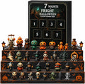 Halloween Countdown Calendar, 31 Days Surprise Reveal with Spooky Figurines | Daily Halloween Surprises, Mini Figurines Collection, Seasonal Decor for Home Office and Parties