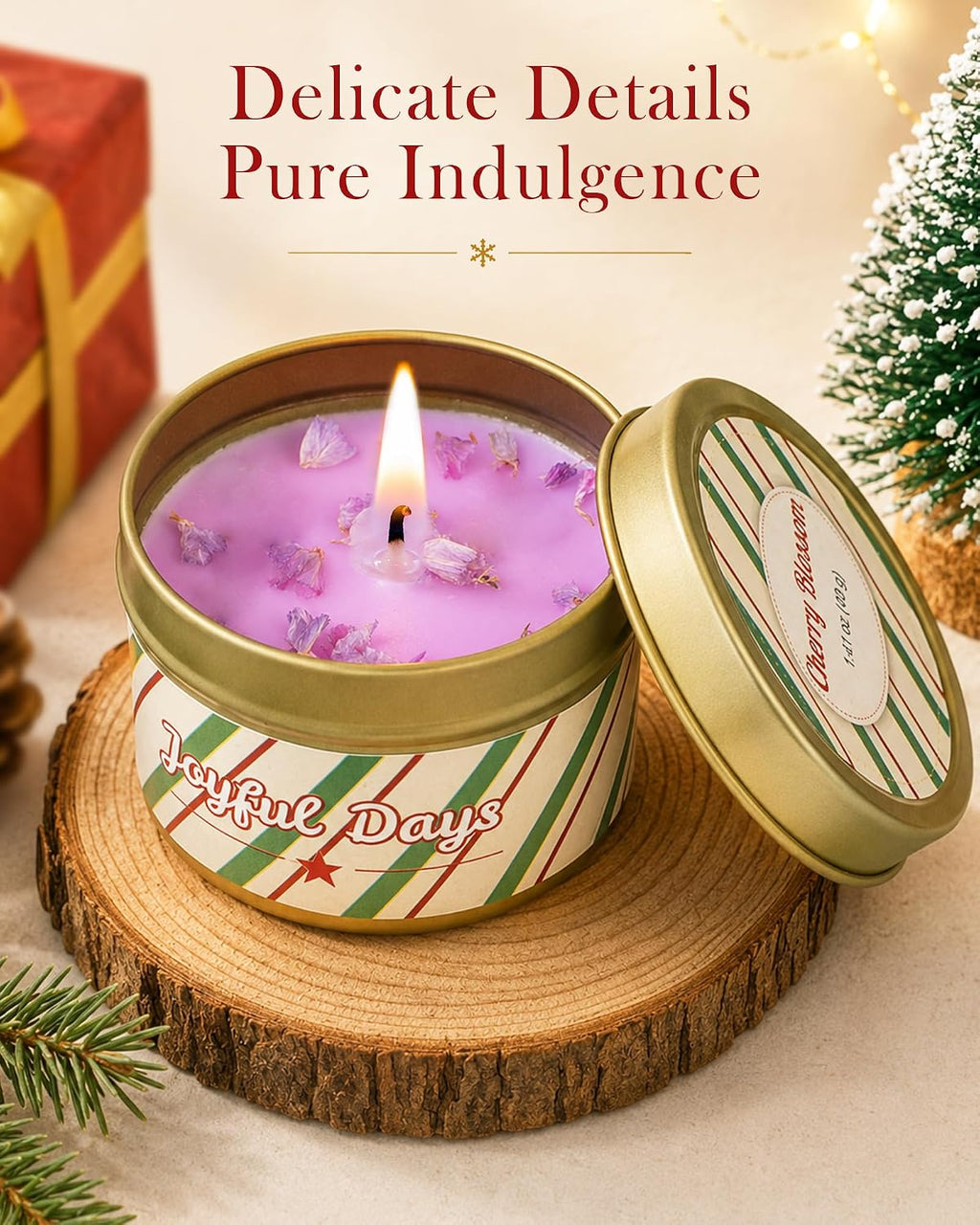 Candle Advent Calendar 2026, 24-Day Scented Candle Gift Set for Women | 100% Natural Soy Wax, 24 Different Fragrances, Daily Scent Surprises, Christmas Decor and Gifting