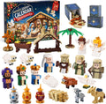 Nativity Advent Calendar 2026 Kids, 24-Day Christmas Building Blocks Set | Christmas Countdown Calendar for Kids, Nativity Scene with Holy Family, Meaningful Christmas Kids Gifts for Boys Girls Adults