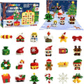 Christmas Advent Calendar 2026 Building Sets Micro Mini Xmas Blocks Kit | 24 Days Countdown Christmas Building Blocks, Christmas Holiday Gift Party Favor for Adults Girls Boys Ages 12+