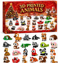 2026 Christmas Advent Calendar, 3D Printed Advent Calendars for kids | 3D Printed Fidget Toys ,Advent Calendars For Kids, Xmas Party Favors Supplies, Classroom Prizes, Fun Gifts for Kids