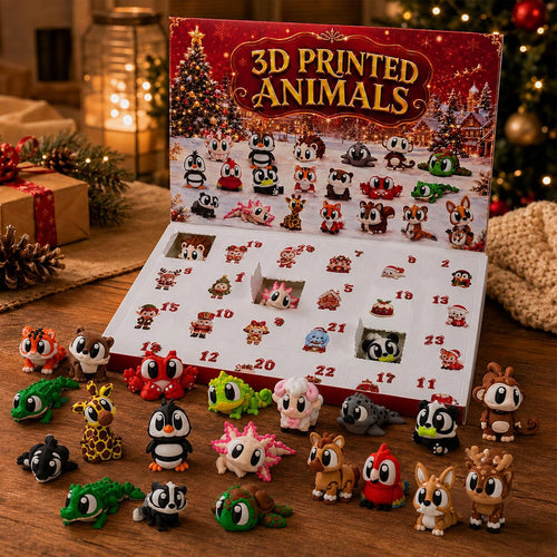 2026 Christmas Advent Calendar, 3D Printed Advent Calendars for kids | 3D Printed Fidget Toys ,Advent Calendars For Kids, Xmas Party Favors Supplies, Classroom Prizes, Fun Gifts for Kids