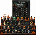 Halloween Blind Box Calendar, 31 Days Mystery Figures for Spooky Decor | Mystery Daily Reveals, Halloween Figurine Collection, Seasonal Display Decor for Home and Parties