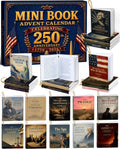 Mini Book Advent Calendar 2026 for Book Lovers, 24 Christmas Ornaments | 24 Readable, Decorative, Collectible Mini Books, Classic World Literature Surprises Christmas Countdown for Adults, Teens