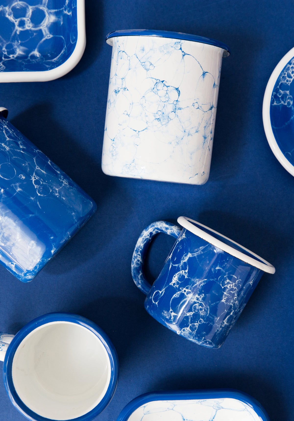 Bubble Collection Enamel Mug