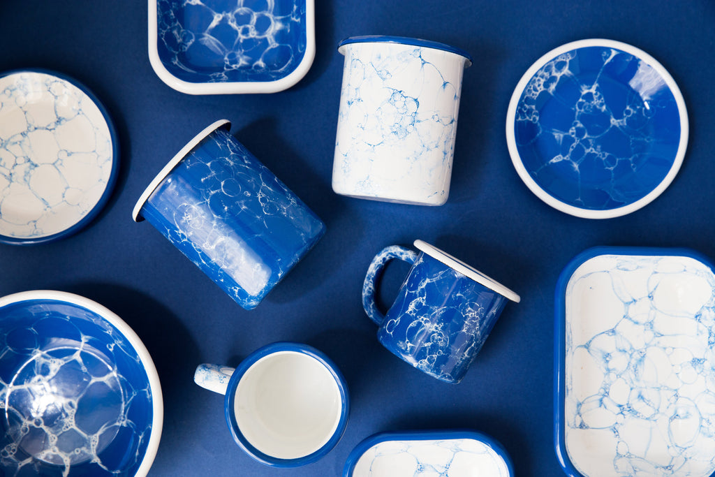 Bubble Collection Enamel Mug
