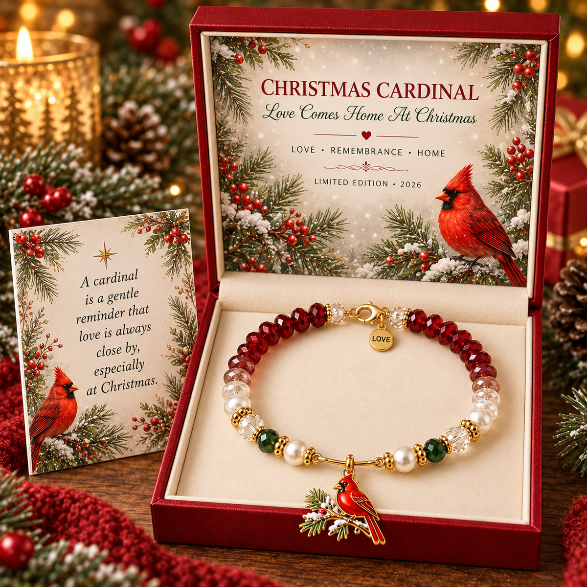 ✝️ Christmas Blessings Bracelet Set 🎄 | Wear the Faith. Share the Blessing.
