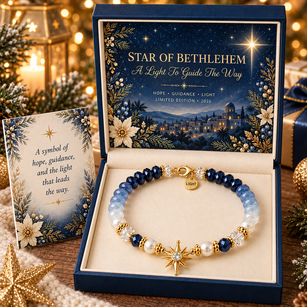 ✝️ Christmas Blessings Bracelet Set 🎄 | Wear the Faith. Share the Blessing.