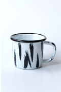 Stripe Collection Enamel Mug