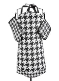 Houndstooth Apron, Oven Glove, And Pot Holder Set