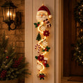 🔥🎄Glowing Christmas Door Hanger | 6 Festive Lighted Designs with Warm Glow
